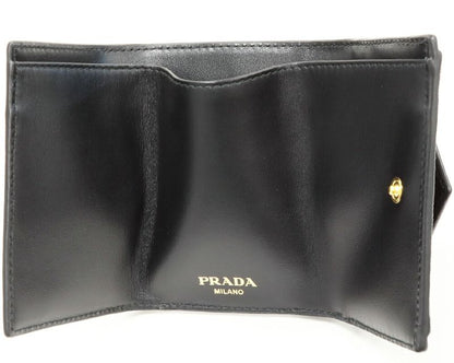 Prada Trifold Wallet With Coin Purse Viteromove Compact Wallet Calf Leather