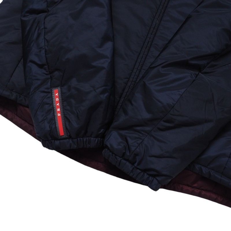 Prada Sports Prada Sports Jacket Size 56 Reversible Padded Hood 20241216 Ra2606