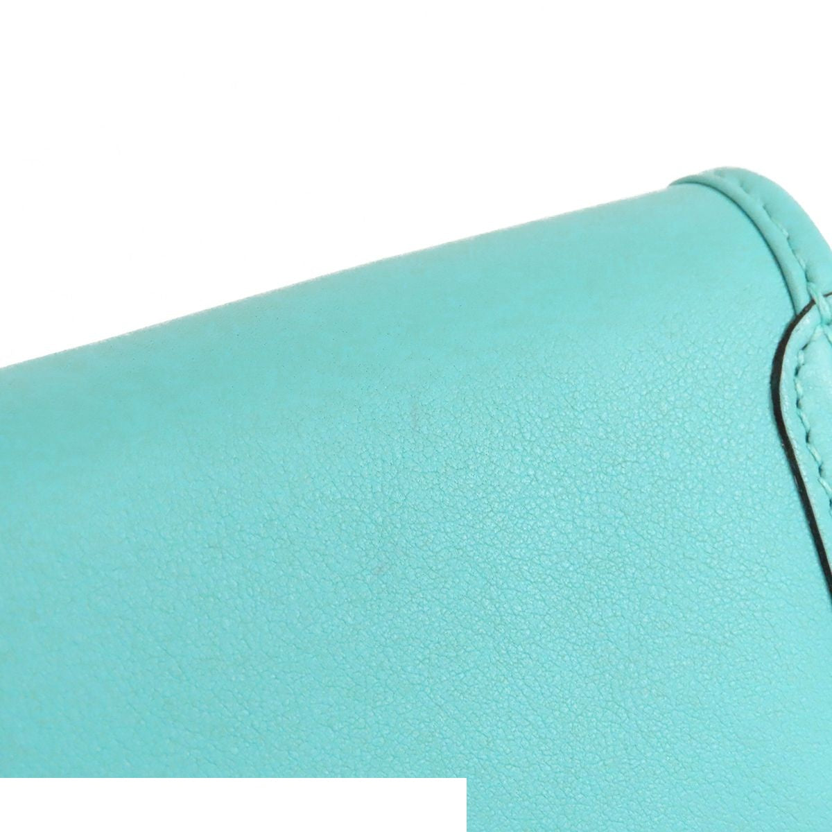 Hermes Jige Elan 29 Blue Atole Swift Clutch — view 5