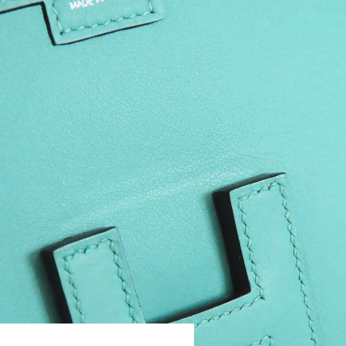 Hermes Jige Elan 29 Blue Atole Swift Clutch — view 7