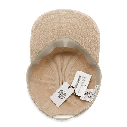 Hermes Cap Davis Yacht Cotton L Hat Sable