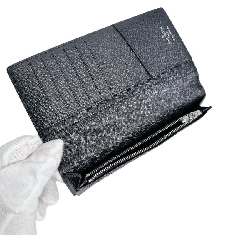 Louis Vuitton N62665 Damier Graphite Foldable Portefeuille Blazer Long Wallet