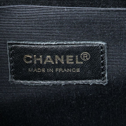 Chanel Rare Vintage Coco Mademoiselle Short Handle Print Tote Red White Black