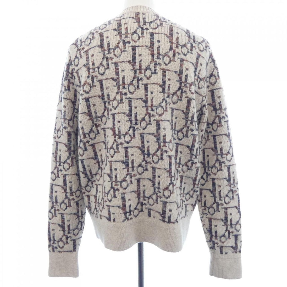 Dior Oblique Wool Jacquard Knit Sweater — view 2
