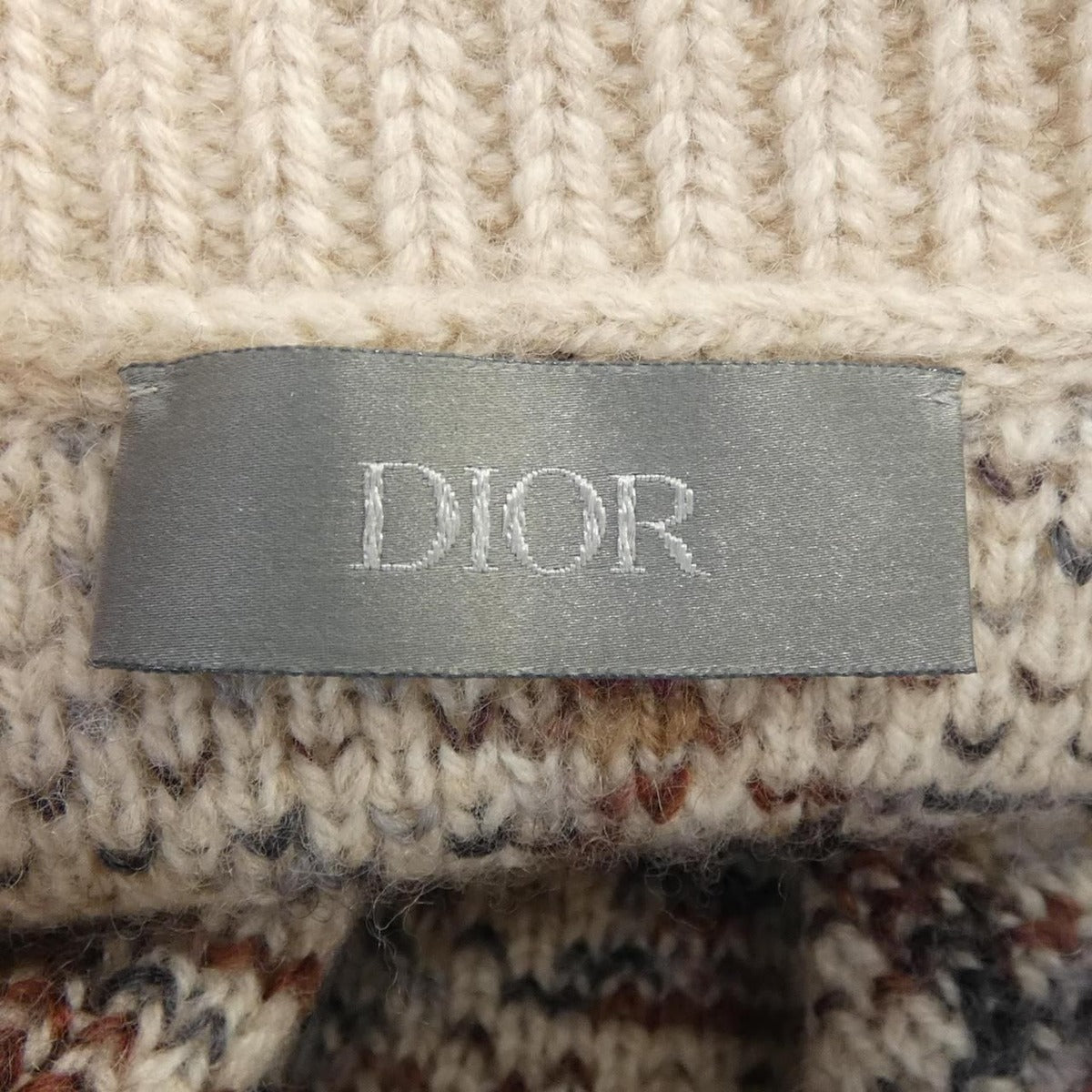 Dior Oblique Wool Jacquard Knit Sweater — view 4