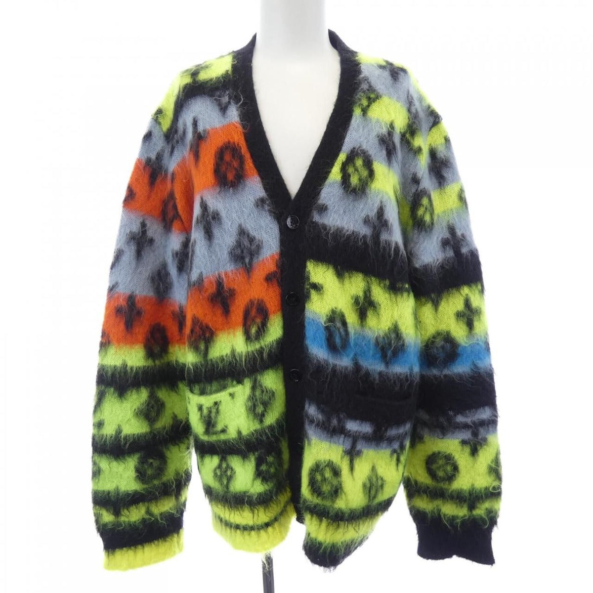 Louis Vuitton Monogram Mohair Cardigan
