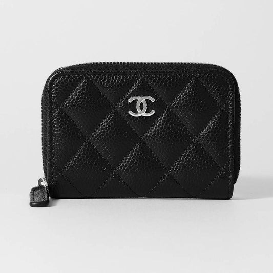 Chanel Coin Case Classic Zip Purse Black