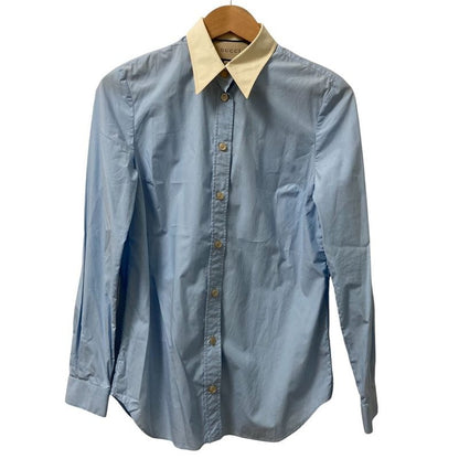 Gucci Popeline Shirt Cles Rick Size 40 Light Blue