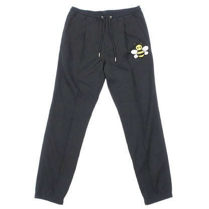 Dior BEE Embroidery Pants Bi-trousers 923 C127 A4422 Black Zip