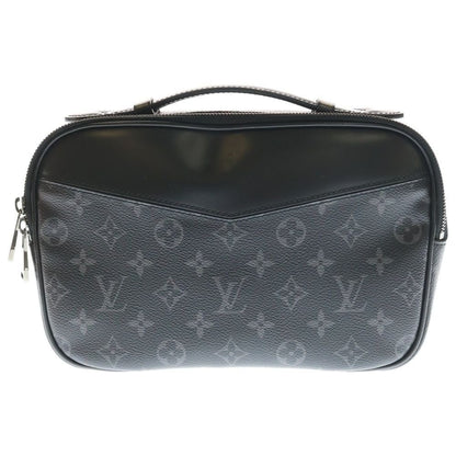 Louis Vuitton Monogram Eclipse Bum Bag Black Leather