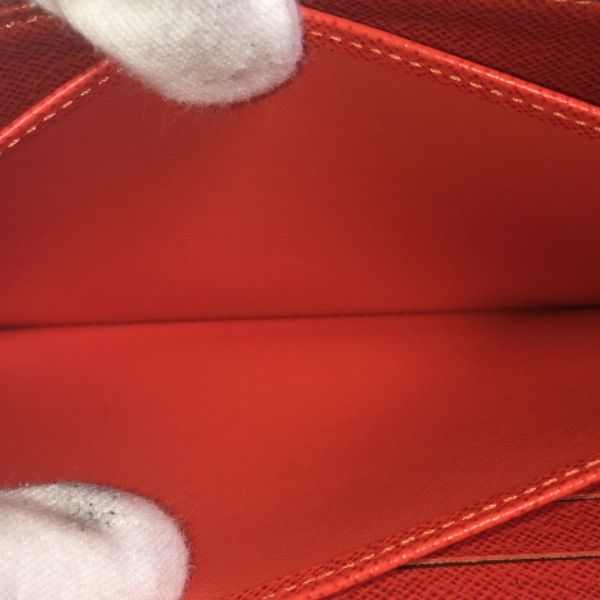 Louis Vuitton M60310 Epi Round Zipper Zippy Wallet Long Wallet Louis Vuitton