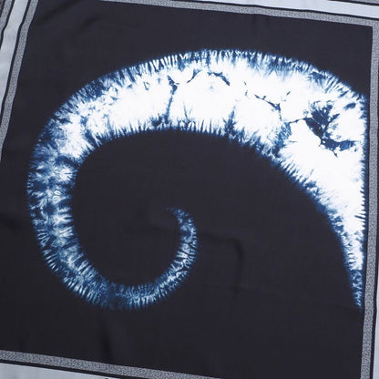 DIOR Scarf Tie Dye Motif Large Scarf Shawl Made In Italy 20241028