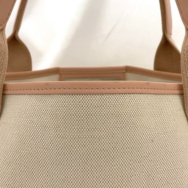 Balenciaga Tote Bag Navy Cabas Su Natural White Pink
