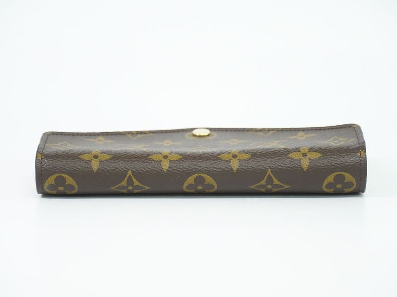 Authentic Louis Vuitton LV Portefeuille Sarah Monogram Long Wallet Brown M62235