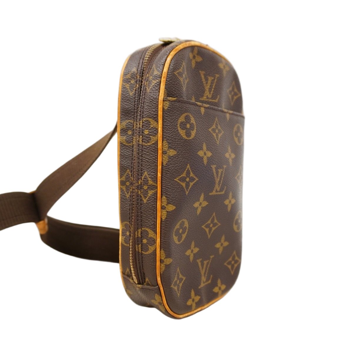 Louis Vuitton Belt Bag Monogram Pochette Gange Brown — view 2