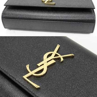 Saint Laurent Paris Chain Shoulder Bag Handbag Kate Small Chain Bag Grained