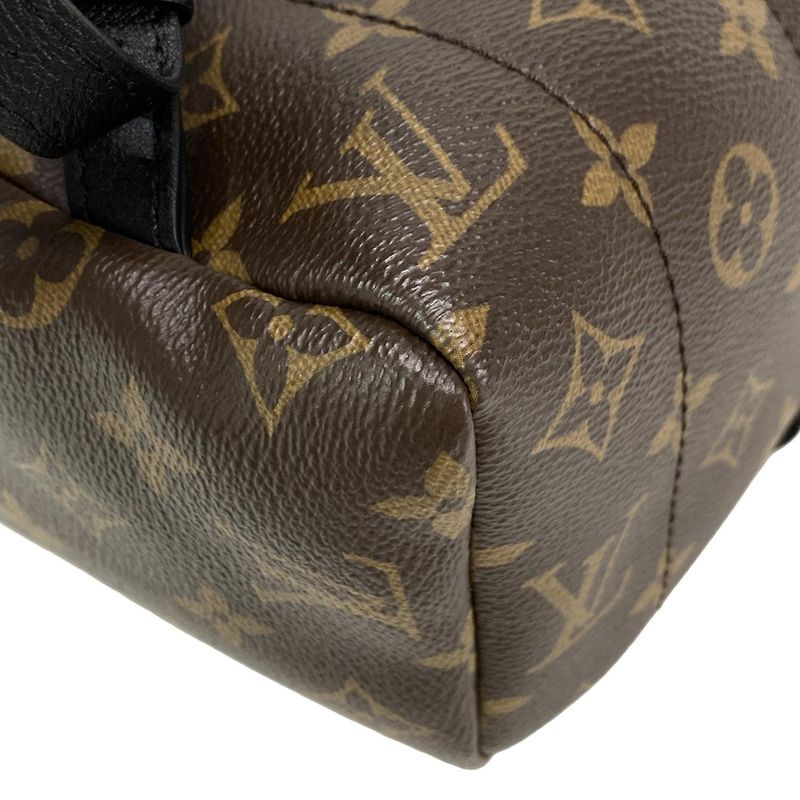 Louis Vuitton Backpack Sac Monogram Palm Springs Backpack MM M44874 Noir Black