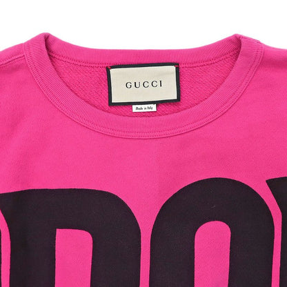 Gucci Sweatshirt Billy DOOL S Pink 475532 100% Cotton Long Sleeve