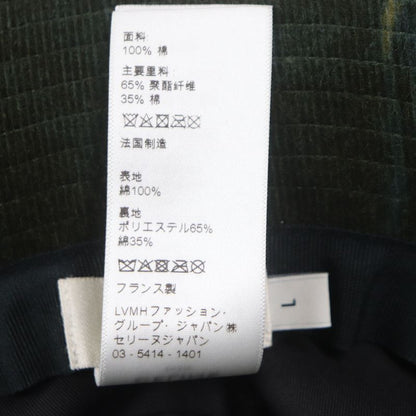  Celine 2au5b214q 100% Cotton Corduroy Logo Design Total Pattern