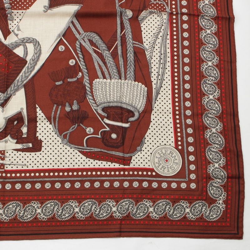 Hermes Carre Geant 140 Zouaves Et Dragons Zouaves And Dragons Cashmere And Silk