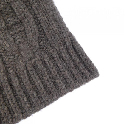 Hermes Scarf Cashmere Brown — view 2