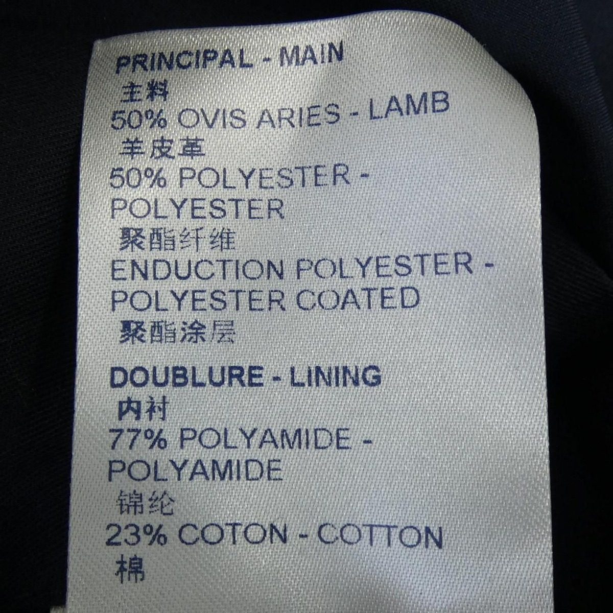 Louis Vuitton Jacket Navy — view 3