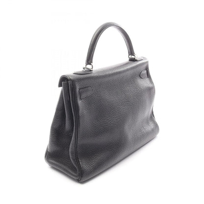 Hermes Handbag Kelly 32 Black Leather — view 2