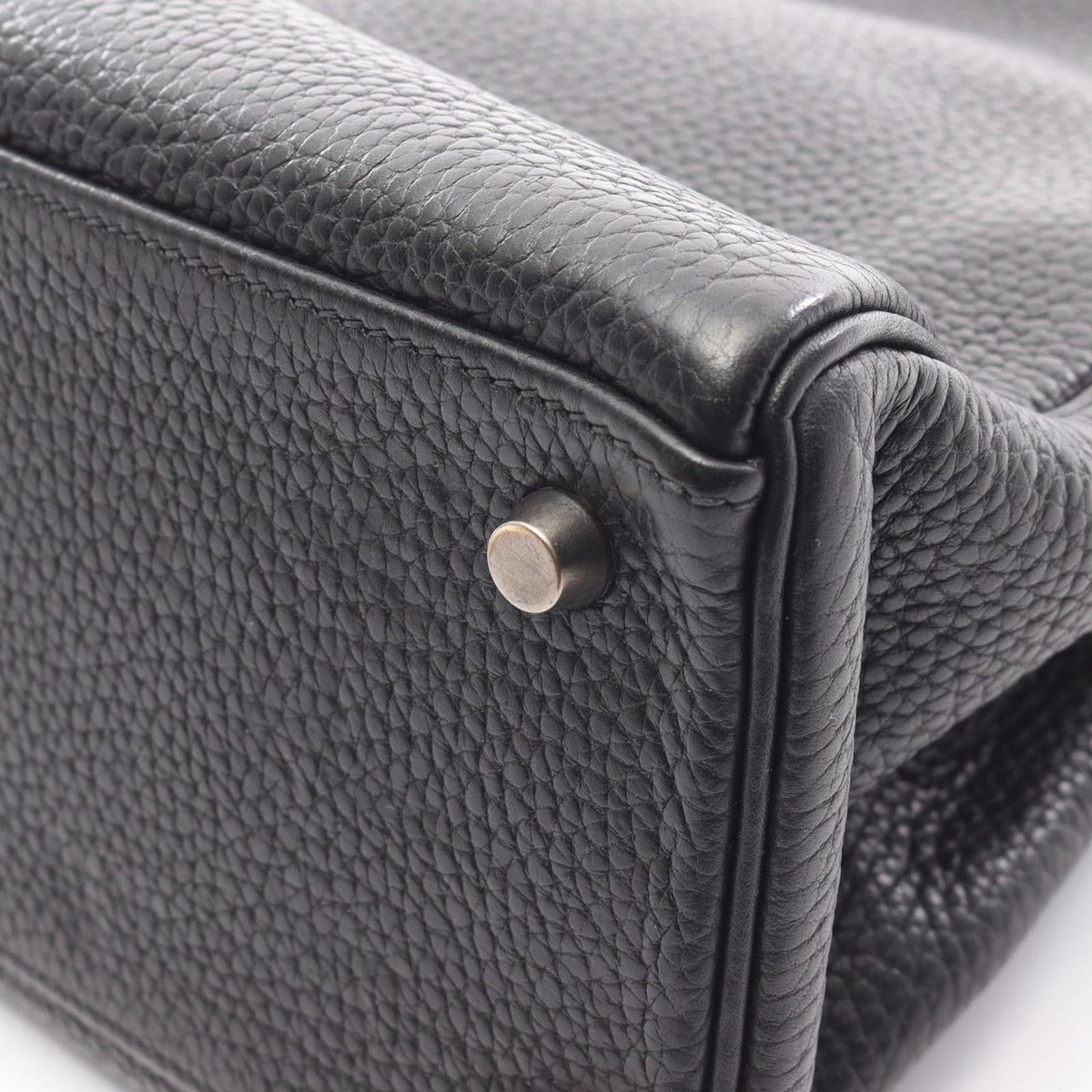 Hermes Handbag Kelly 32 Black Leather — view 7