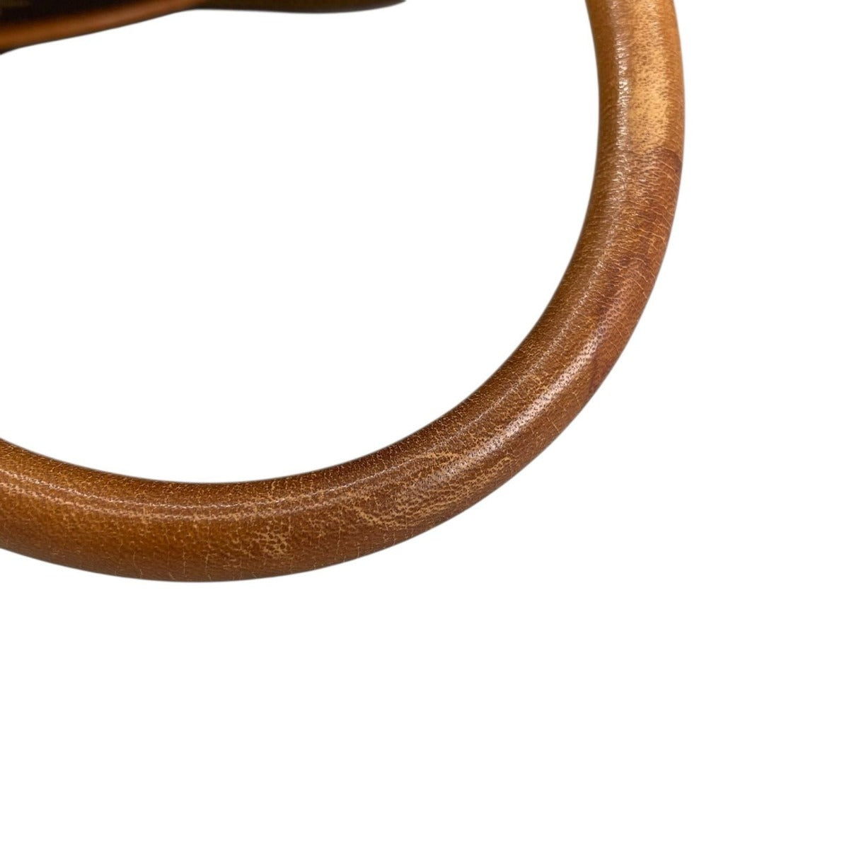 Louis Vuitton Ellipse MM Monogram Leather Brown Handbag Gold — view 12
