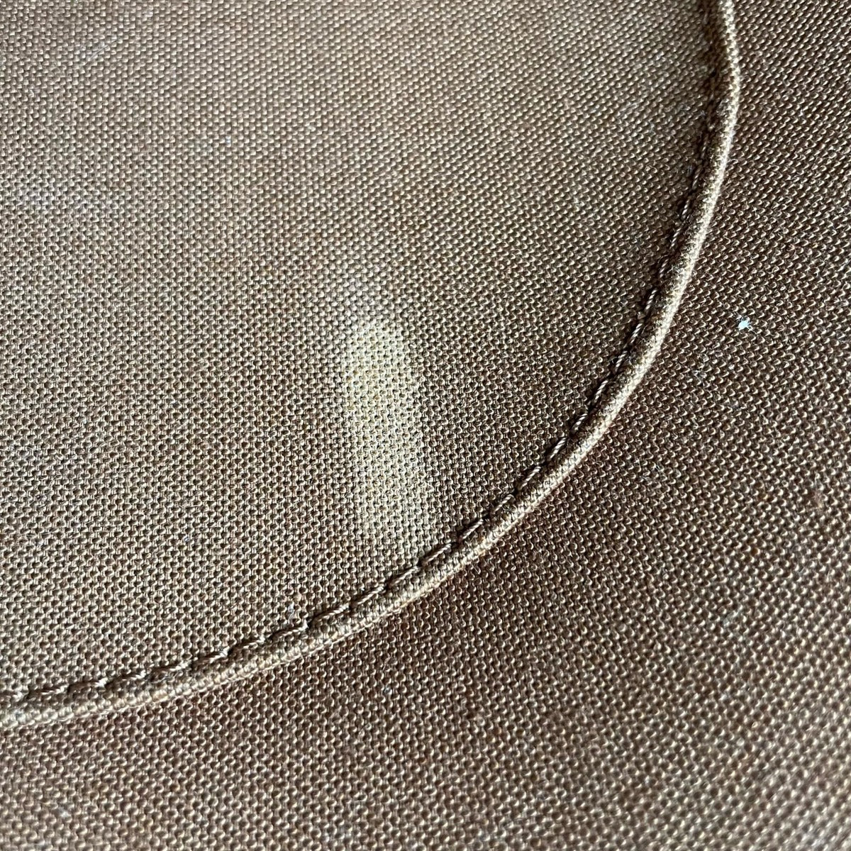 Louis Vuitton Ellipse MM Monogram Leather Brown Handbag Gold — view 13