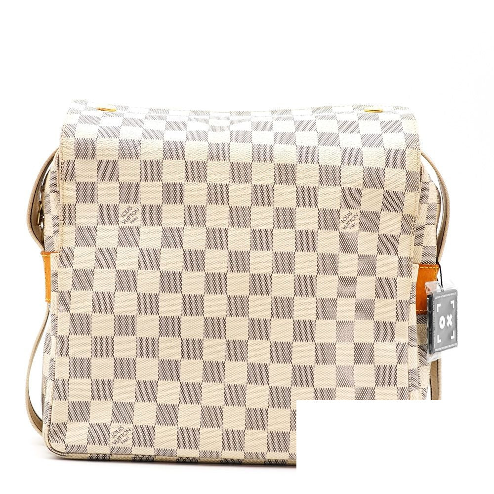 Louis Vuitton Naviglio Damier Azur Canvas Shoulder Bag — view 3