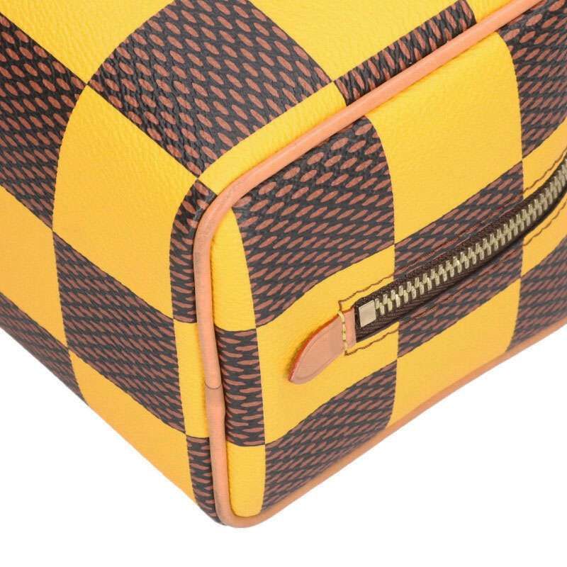 Louis Vuitton Locker Dop Kit N40567 Damier Handbag For Men