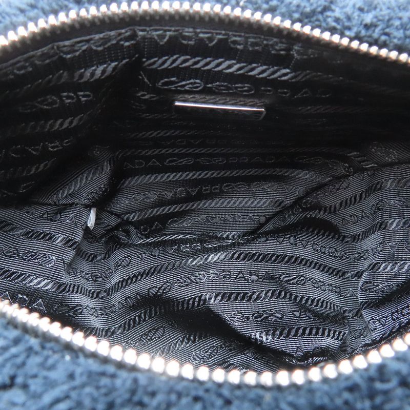 Prada 1bh190 Triangle Shoulder Bag Boa Women