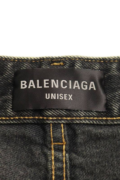 Balenciaga 24SS 745213 Tbp47 Washed Baggy Denim Pants Men's M