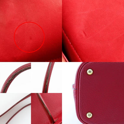 Hermes Bolide 35 Ardennes Red □O Ladies Handbag
