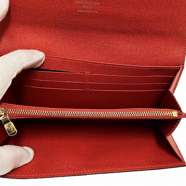 Louis Vuitton Monogram Portefeuille Sarah M60034 Bellboy Print Long Wallet