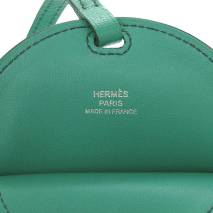 Hermes In The Loop Togo PM Vaux Epson Vert Jade Engraved D (2019) Green 0282