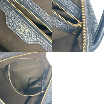 Louis Vuitton Shoulder Bag Galatea PM M93814 Monogram Mahina Leather Noir Black