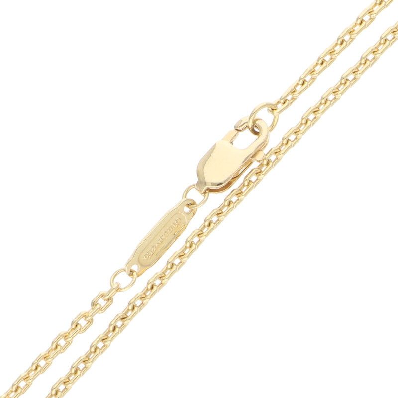 Tiffany & Co Lock 18K Yellow Gold Small Necklace Men's