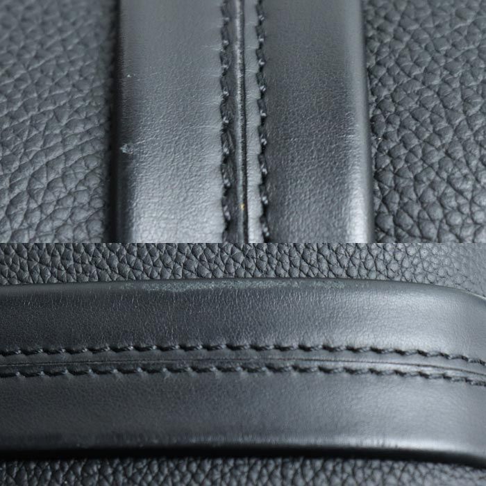 Louis Vuitton Take Off Tote Bag Aerogram Black M57308 IC Chip Men's Used