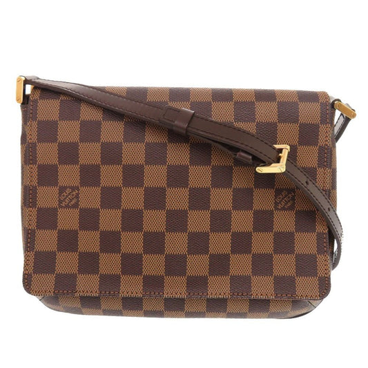 Louis Vuitton Musette Tango Damier Brown Shoulder Bag LV