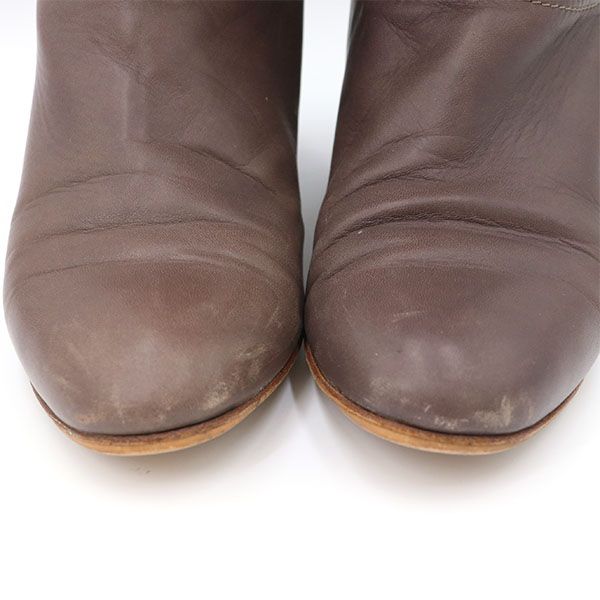 Chanel Long Boots Lambskin 38 Approx 24cm (9.45in) Ladies 4000009801200297