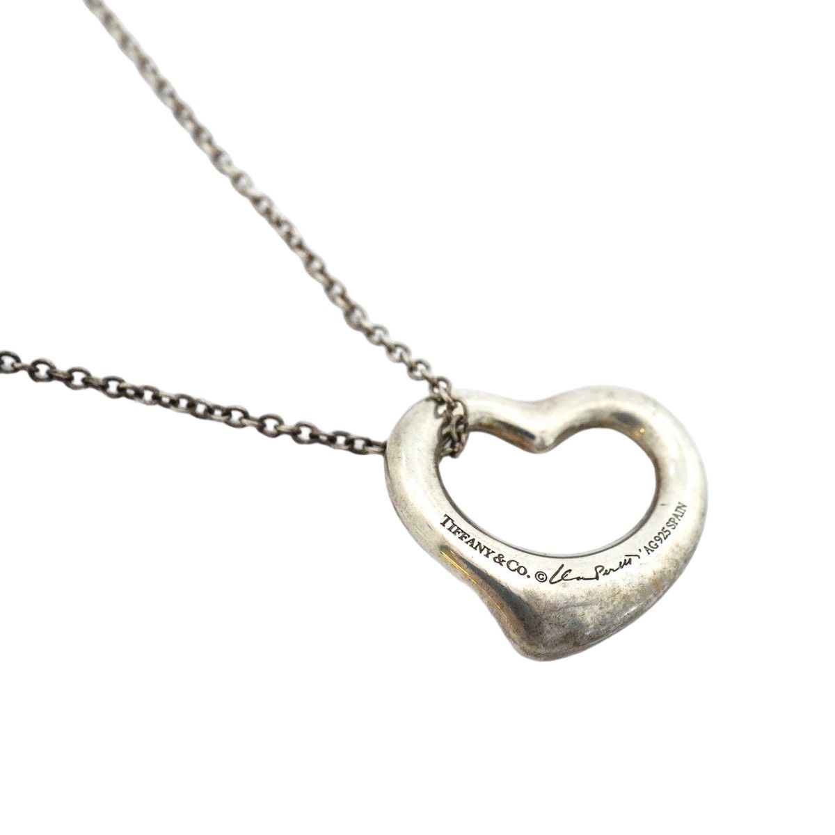 Tiffany & Co Necklace Open Silver — view 2