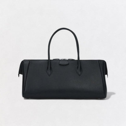 Hermes Paris Bombay 40 Bag Tote Vacherieger Noir Black