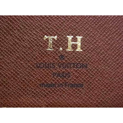 Louis Vuitton Wallet Portefeuille Columbus Brown Monogram Bifold — view 2
