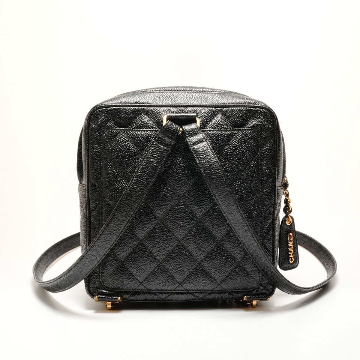 Chanel Backpack Caviar Turnlock