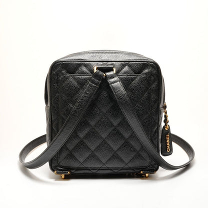 Chanel Backpack Caviar Turnlock