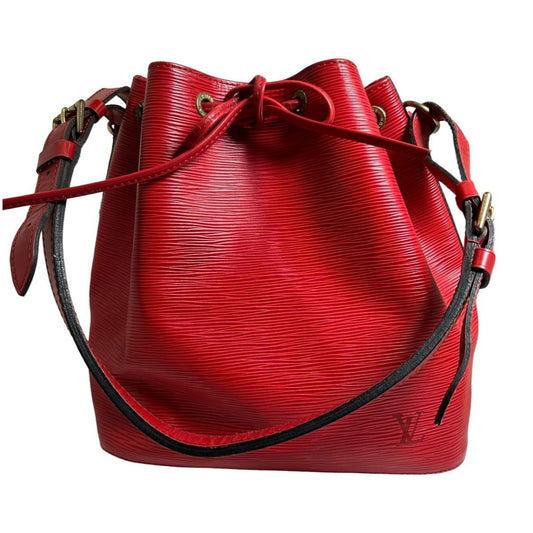 Louis Vuitton Epi Petit Noe Drawstring Shape Shoulder Bag
