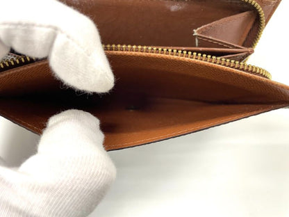 Louis Vuitton Monogram Porte Monet Vieux Trésor M61730 Foldable Wallet L-shaped