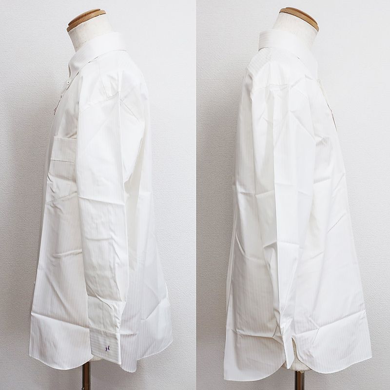 Hermes Serie Dress Shirt Button Down Chemise SUR Mesure Button Shirt